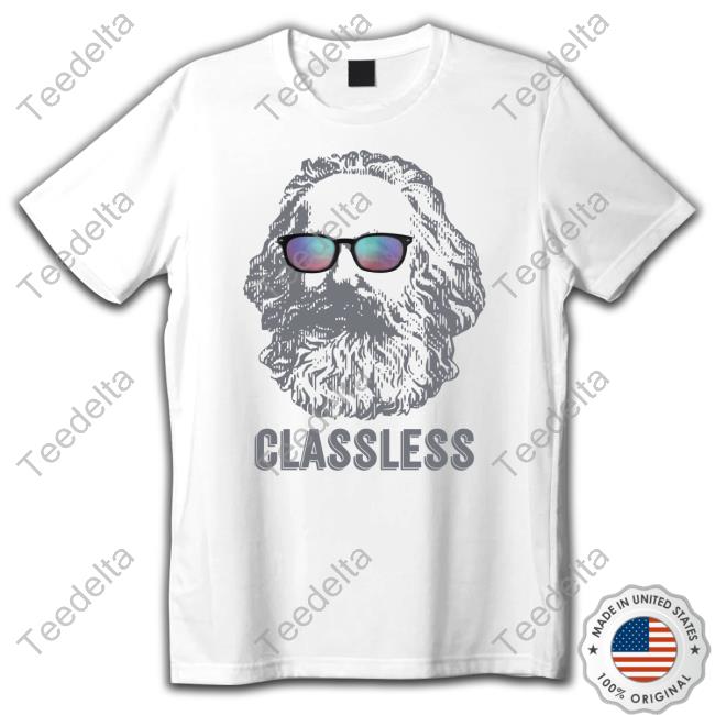 Bawle Merch Karl Marx Classless Hooded Sweatshirt