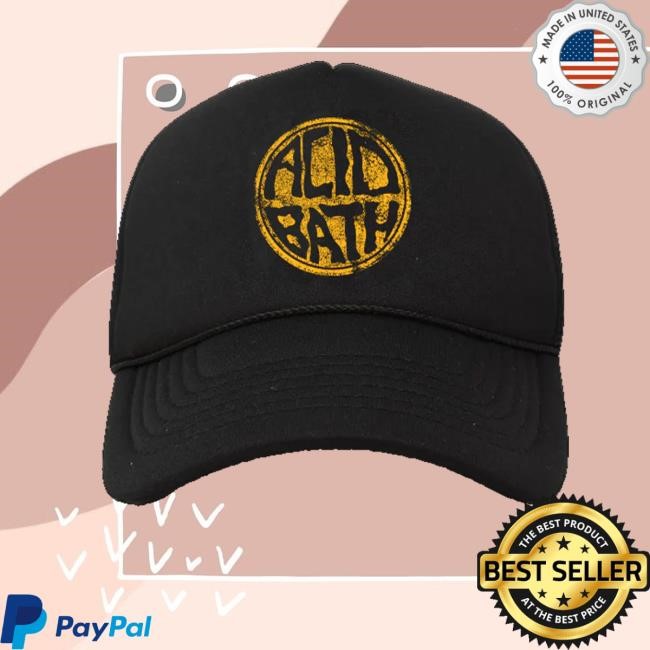 Acid Bath Official Merch Circle Logo Trucker Hat