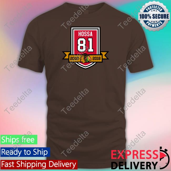 Cbh Shop Chicago Blackhawks Hossa 81 2009 2018 T Shirt Nhlblackhawks