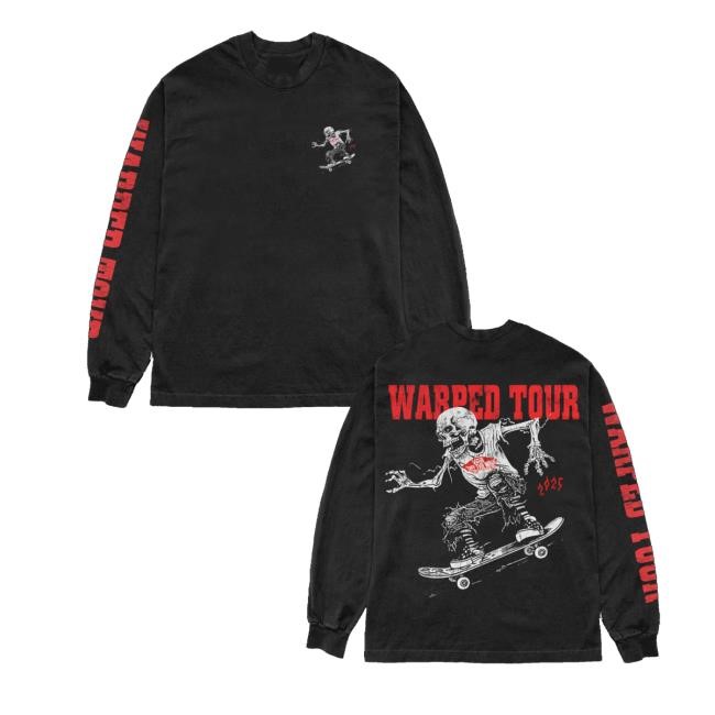 Vanswarpedtour Merch Skate Skull T-Shirt, Hoodie, Tank Top, Sweater And Long Sleeve T-Shirt