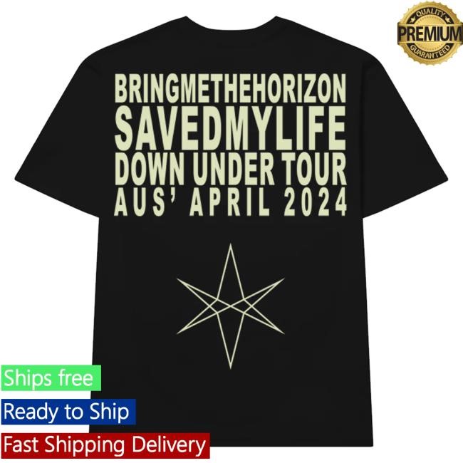 Horizonsupply Merch Shop Saved My Life Down Under Australia '24 Tour Sweatshirt