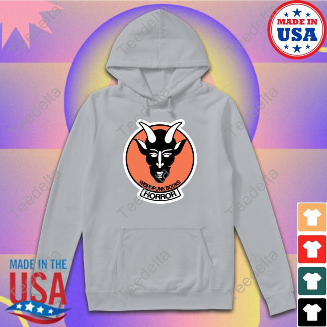 Weirdpunk Books Horror Logo Hooded Sweatshirt Weirdpunk Books Horror T-Shirt