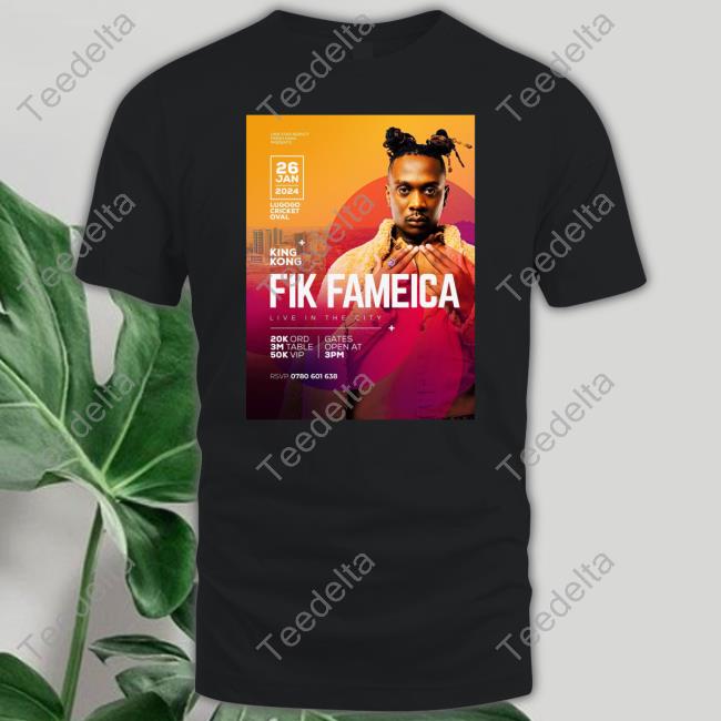 Fik Fameica Live In The City 26 Jan 2024 Tees