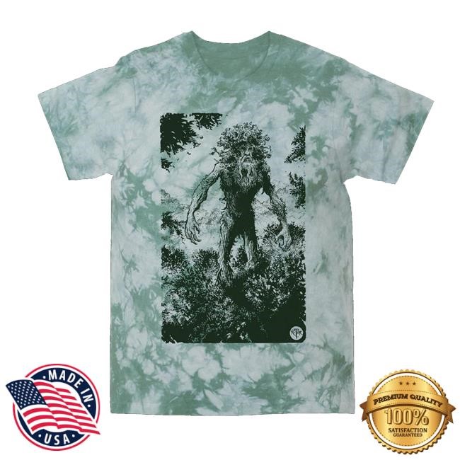 Deathwish Inc Merch Arik Roper Dryad Moss Crystal Tie-Dye T-Shirt