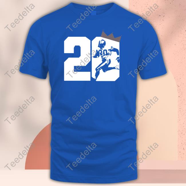 Matthew Stafford Marshall Mathers Wearing Barry Sanders 20 New Shirt