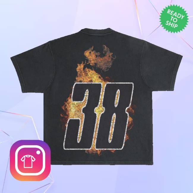 Never Broke Again Store Flame On Heavyweight Shirt Neverbrokeagain