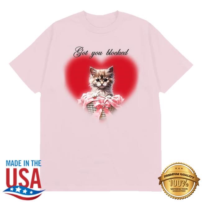 Sabrina Carpenter Store Got You Blocked Tee Shirt