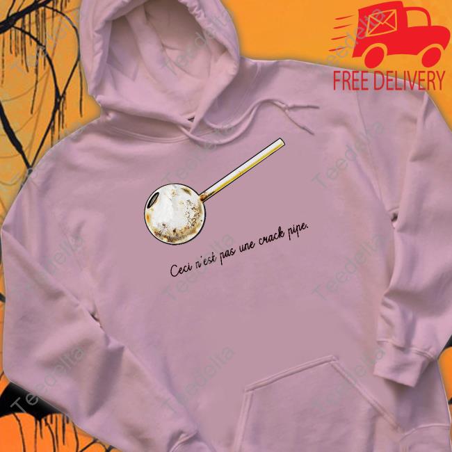Ceci N'est Pas Une Crack Pipe Long Sleeve Tee Shirt