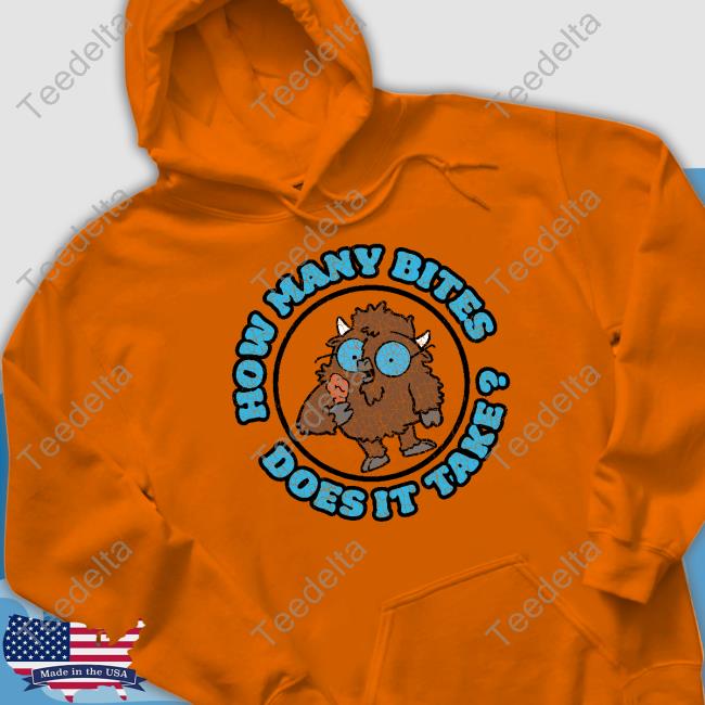 26Shirts How Many Bites Does It Take Buffalo Tee Shirt