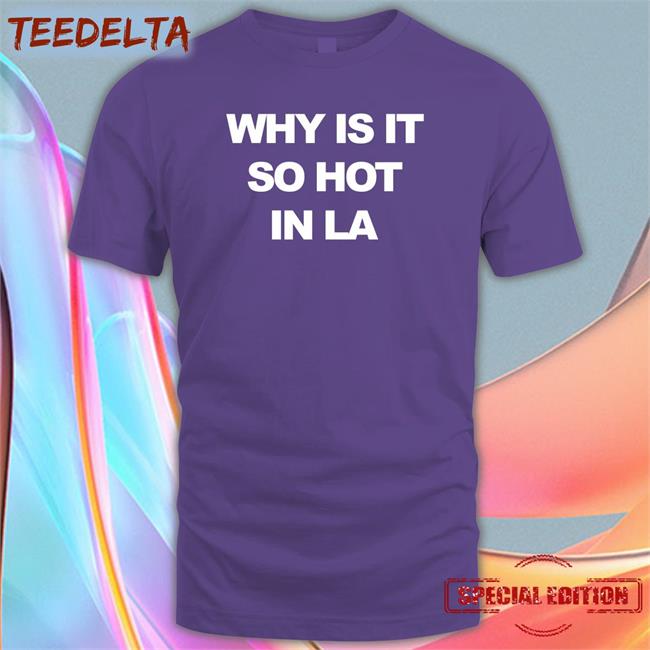 Muna Merch Why Is It So Hot In La Shirt