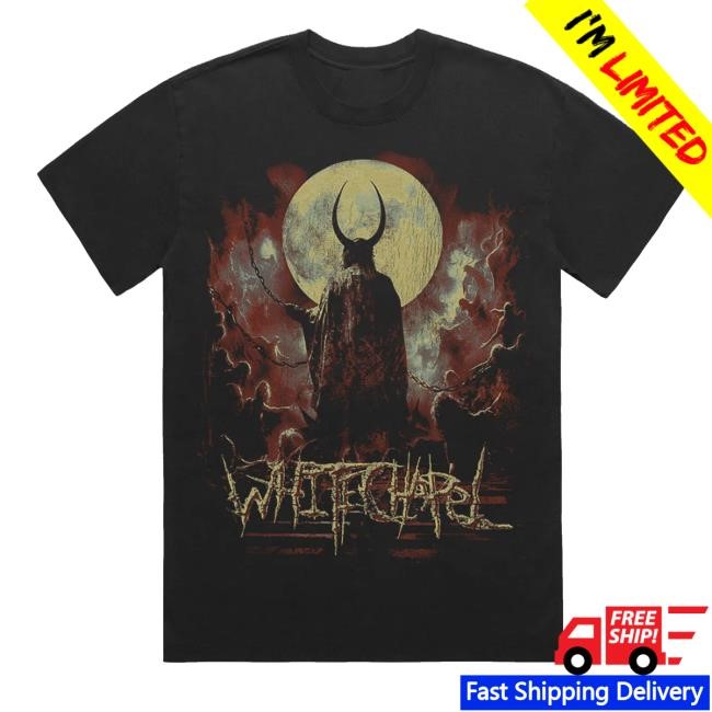 Whitechapel Merch Store From Below Faded Black Tee Whitechapel Merch Store From Below Faded Black Hooded Sweatshirt