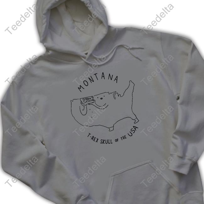 Nathanwpylestrangeplanet Montana T Rex Skull Of The Usa New Shirt