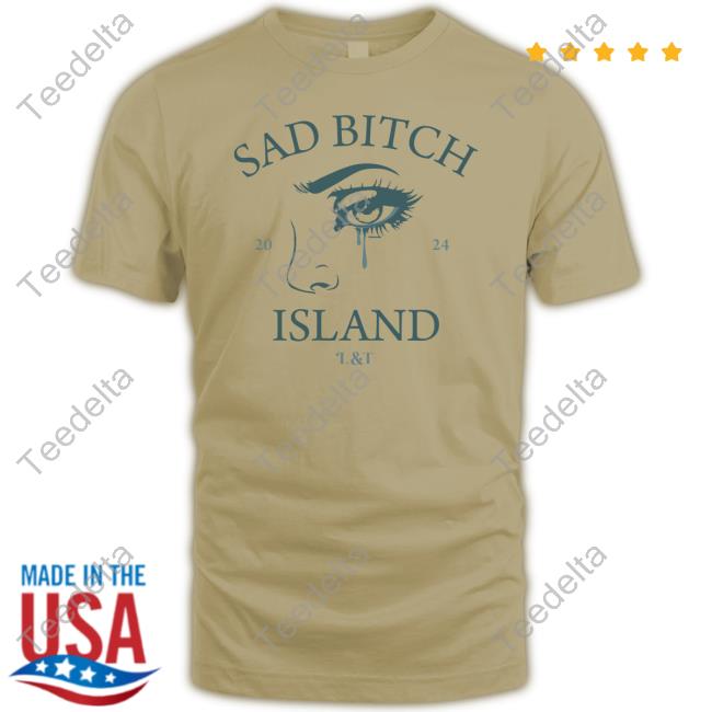 Ladies And Tangents Merch Sad Bitch Island Hooded Sweatshirt