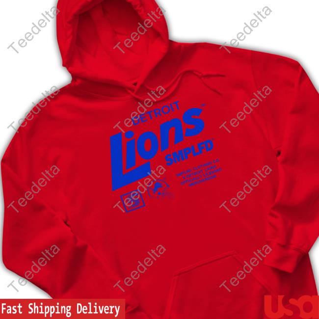 Detroit Lions Smplfd Program Shirt