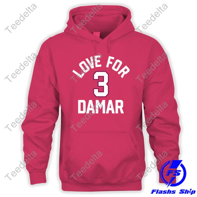 Nfl Love For 3 Damar Hoodie Sweatshirt
