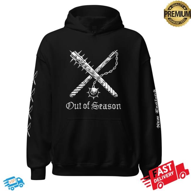 Out Of Season Label Merch Store Shop Out Of Season Nedsm 4-Sided Hoodie Sweatshirt