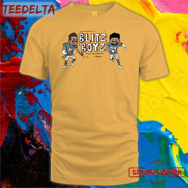 Finszone Store Jevon Holland And Brandon Jones Blitz Boyz Shirts White
