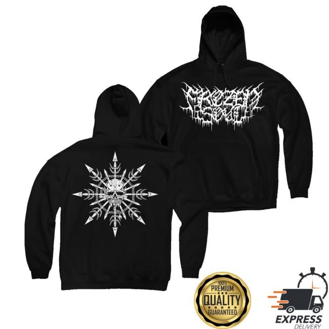 Massacre Merch Frozen Soul Skullflake Shirt