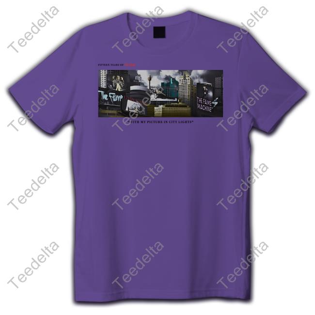 Warholkiller Fifteen Years Of The Fame With My Pigture In City Lights T-Shirt