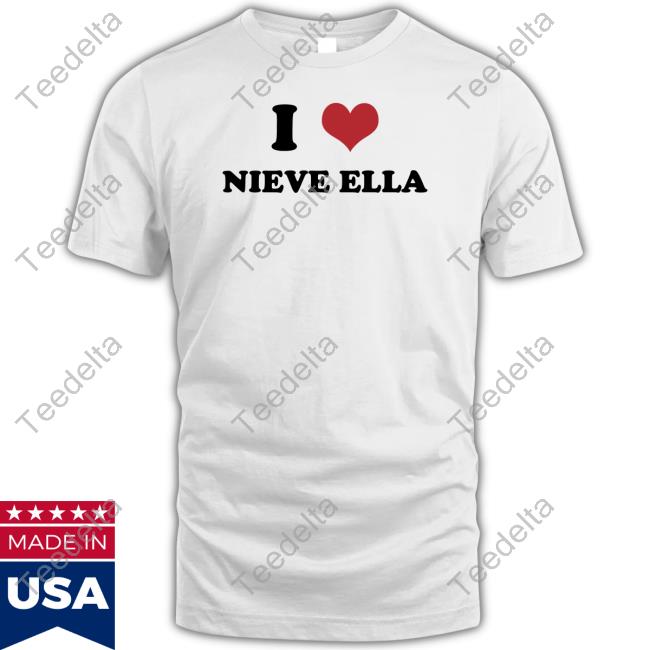 Nieveella Store I <3 Nieve Ella Tee Shirt