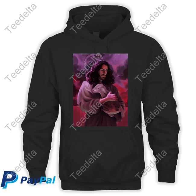 Hozius Jesus Holding A Lamb Long Sleeve