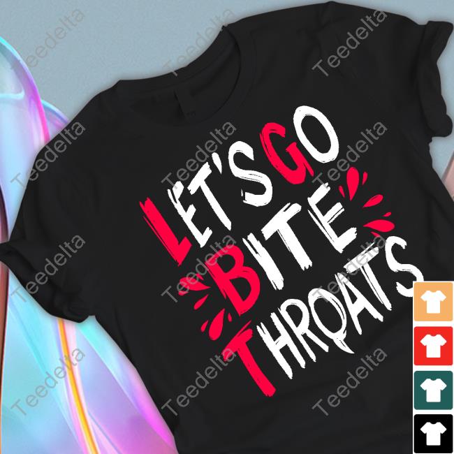 Let's Go Bite Throats Pride Hoodie
