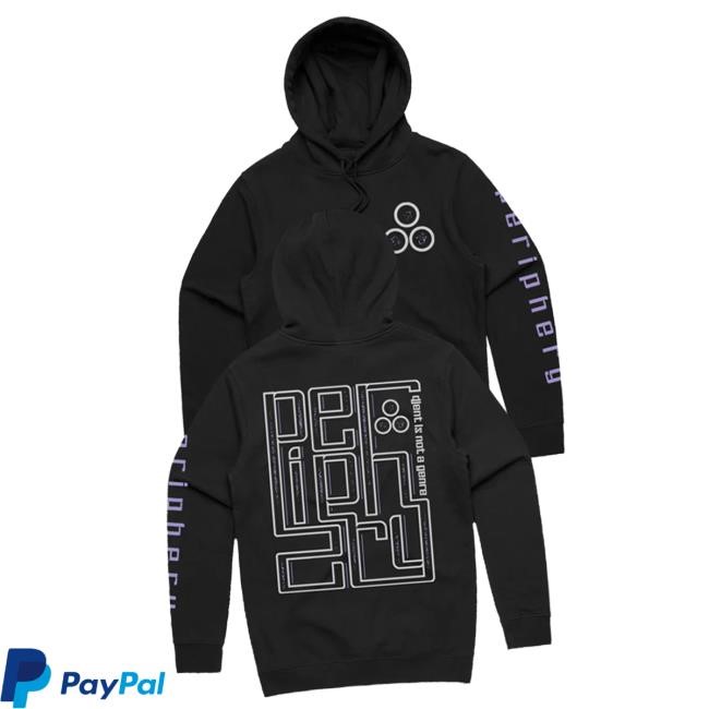 Periphery Merch Store Stacked Logo Hoodie (Black) Funny Shirt