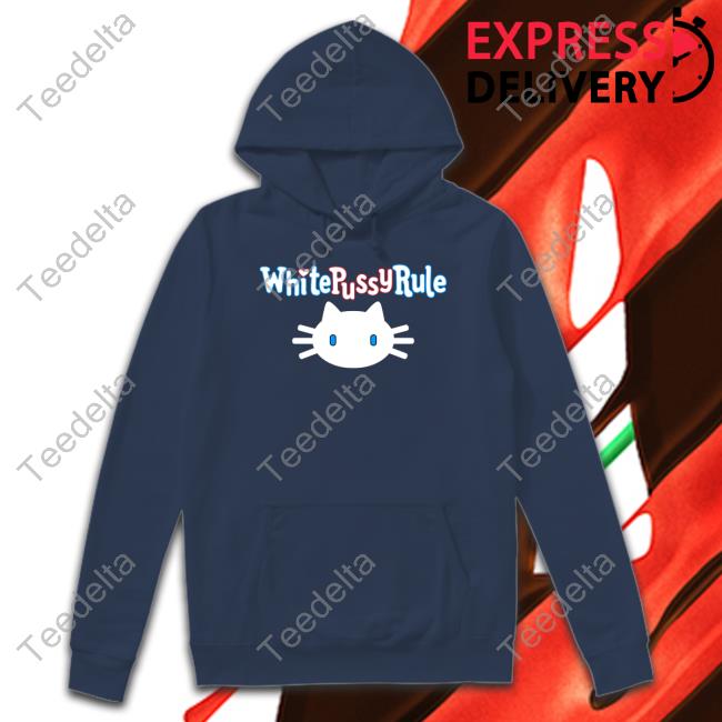 1929Stockcrash White Pussy Rule Hoodie