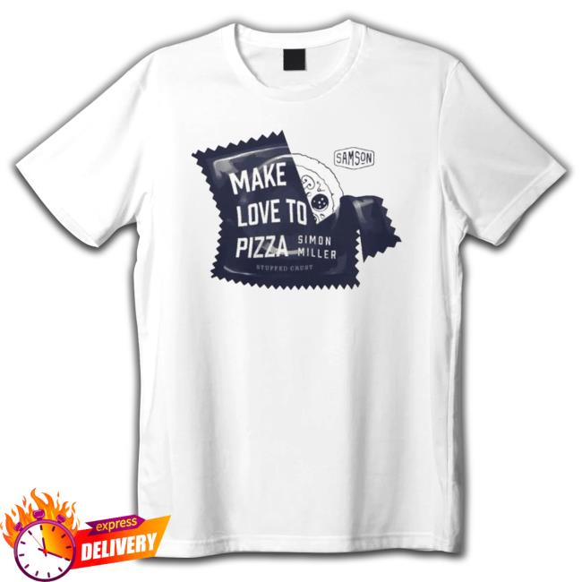 Official Make Love To Pizza Oversized Gym Sweatshirt