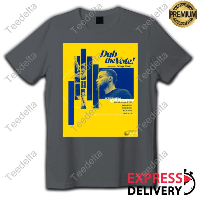Dub The Vote Stephen Curry Long Sleeve T Shirt