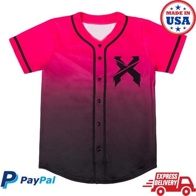 Official Excision Merch Headbanger Baseball Jersey Tee