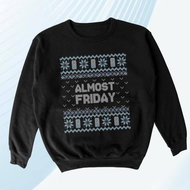 Almost Friday Merch Almost Friday Holiday Hooded Sweatshirt