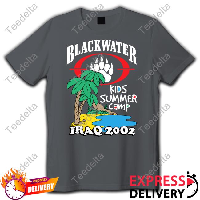 Super Secret Shirts Merch Blackwater Kids Summer Camp Iraq 2002 T Shirt