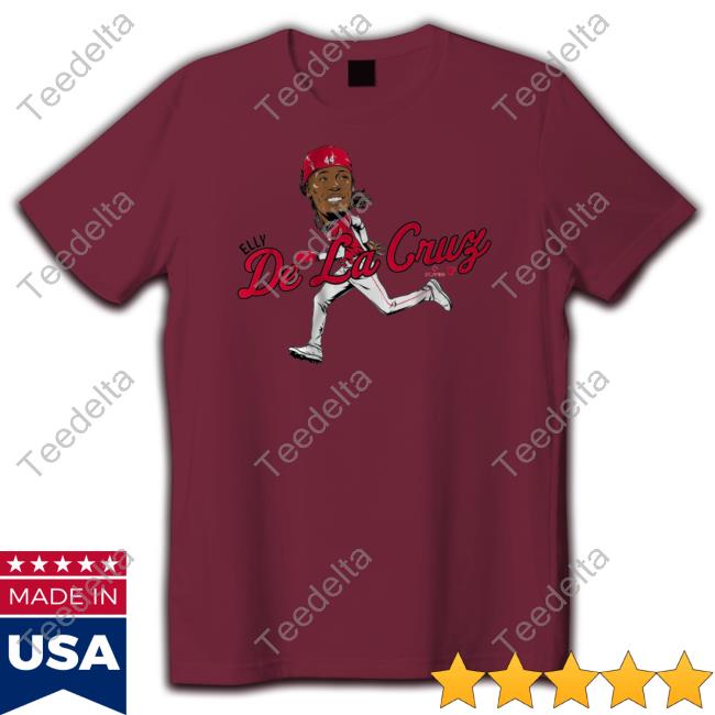 Elly De La Cruz Caricature Long Sleeve Tee