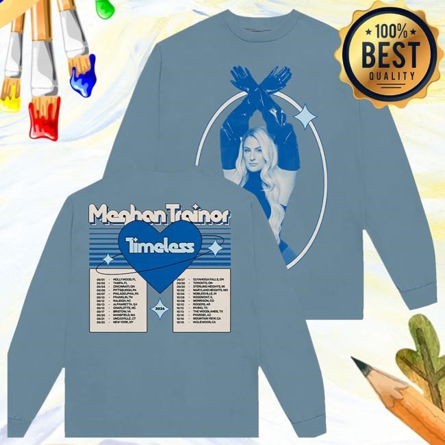 Original Meghan Trainor Mt Merch Store Timeless Long Sleeve Funny Shirt