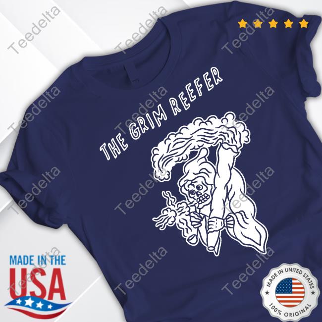 Four Twenty The Grim Reefer Hooded Sweatshirt Fourtwenty The Grim Reefer Hooded Sweatshirt