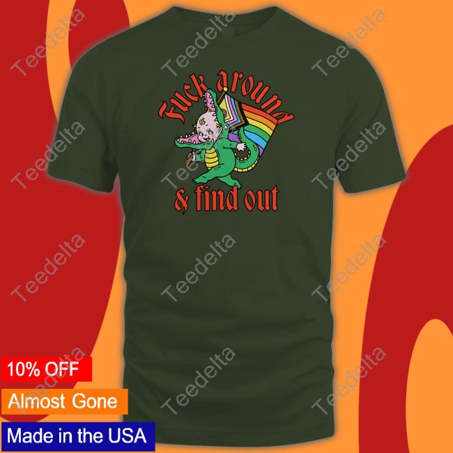 Gators Daily Store Fafo Kewpie Fuck Around And Find Out Hooded Sweatshirt