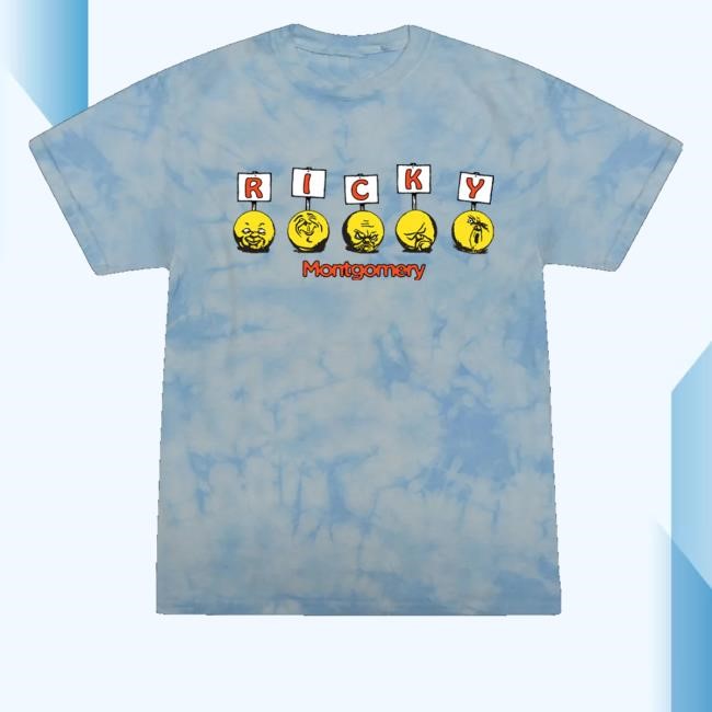 Limited Ricky Montgomery Signs Tie-Dye T Shirt