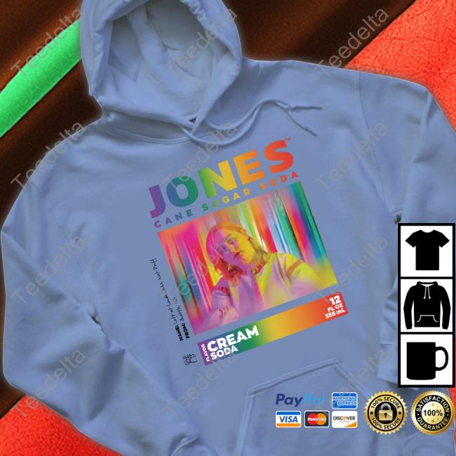 Jones Cane Sugar Soda Flavor Cream Soda Sweatshirt Left At London Jones Pride Ft Left At London Hoodie Sweatshirt