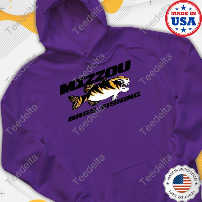 Awesome Mizzou Bass Fishing Shirt