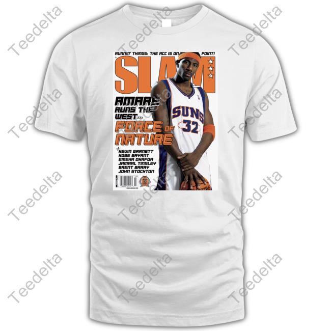 Slam Amare Runs The West Force Of Nature Tee Shirt
