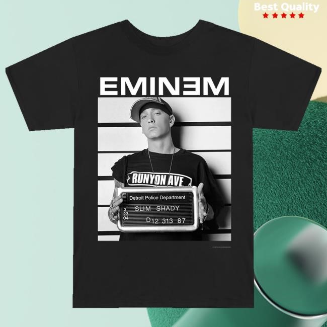 Official Eminem Merch Store Arrest Long Sleeve Shirt