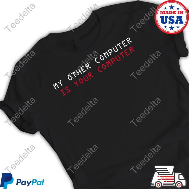 Cyber Kitten My Other Computer Is Your Computer Sweatshirt