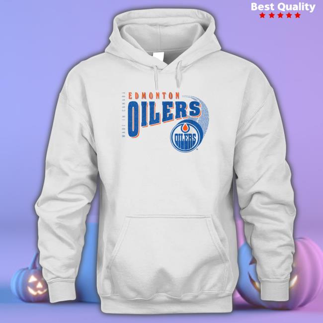 Edmonton Oilers Flannel Foxes Swoosh Hoodie