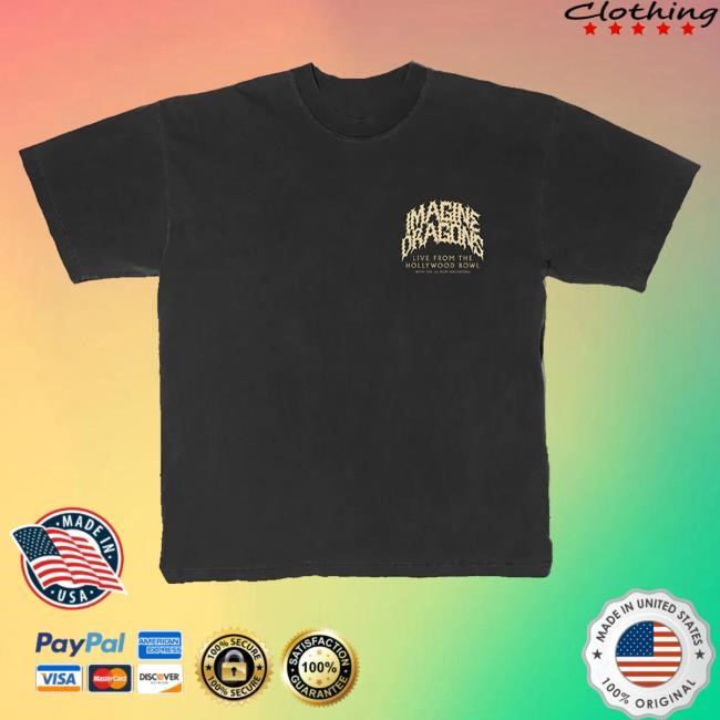 Official Imagine Dragons Merch Live At Hollywood Bowl Zip Hoodie