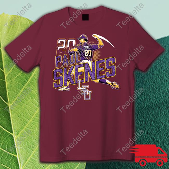 Paul Skenes Fastball Tee Shirt Lsu Nil Store Paul Skenes Fastball Sweatshirt