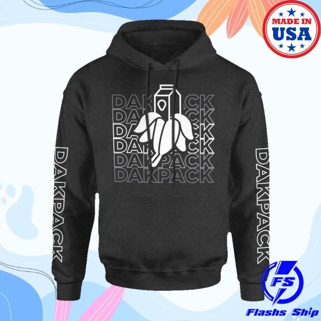 Dakblake Merch Store Dakpack Milky Banana Cascade Crewneck Sweatshirt