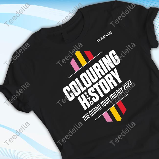 Benji Naesen Colouring History The Grand Tour Trilogy 2023 T-Shirt