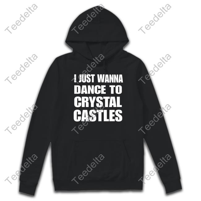 Omweekend I Just Wanna Dance To Crystal Castles T-Shirt