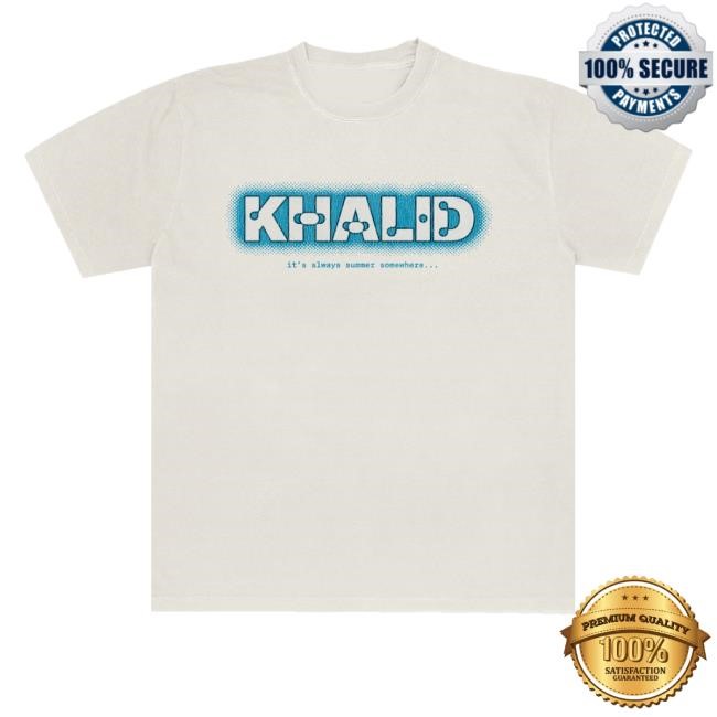 Khalid Merch Shop Store After The Sun Goes Down White Long Sleeve Shirt